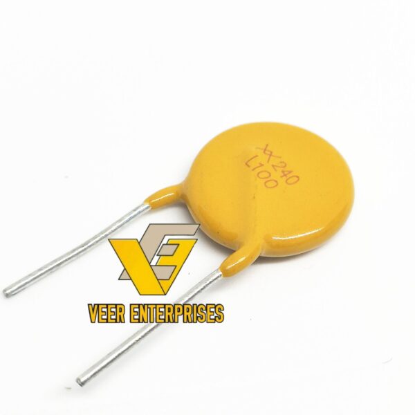 PPTC POLY FUSE LVR100 1A 240VAc