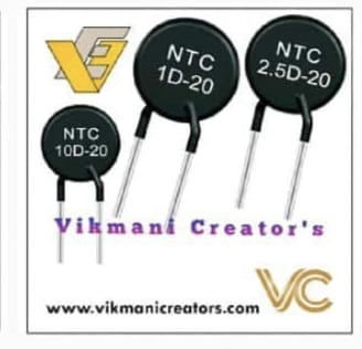 NTC Power Thermistor HEL MF72-10D20