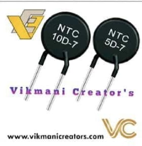 NTC Power Thermistor MF72-5D7 5OHMS 7MM