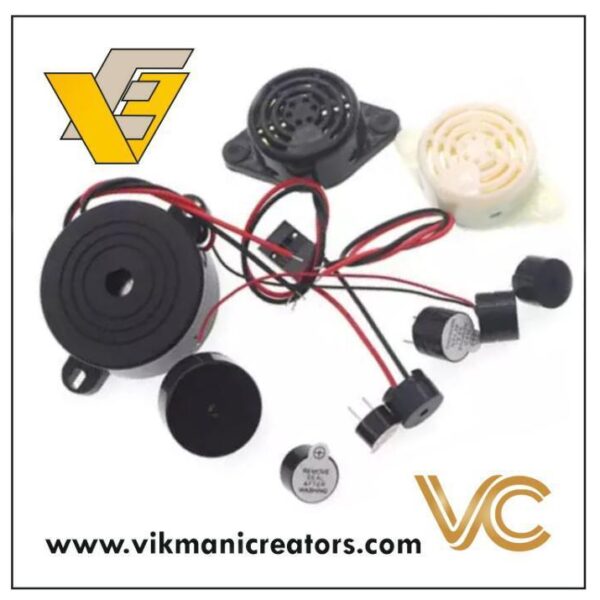 B10 5V PIEZO BUZZER 85dB 12MM*10MM HYDZ